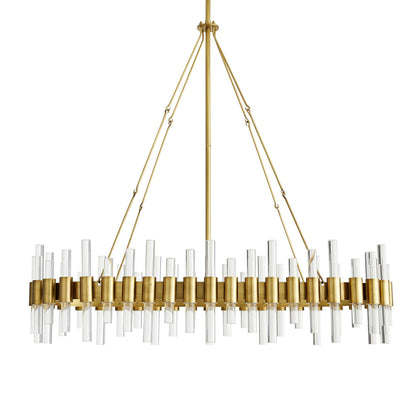 Arteriors Home Haskell 43 Inch 10 Light Linear Suspension Light Cp380853