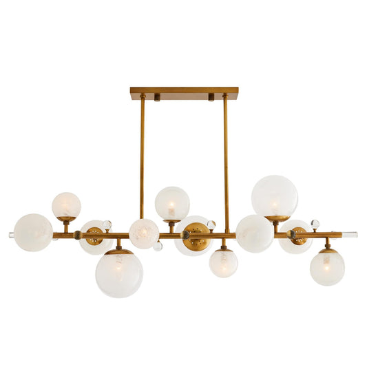 Arteriors Home Troon 56 Inch 12 Light Linear Suspension Light Cp388245