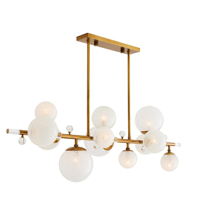 Arteriors Home Troon 56 Inch 12 Light Linear Suspension Light Cp388245