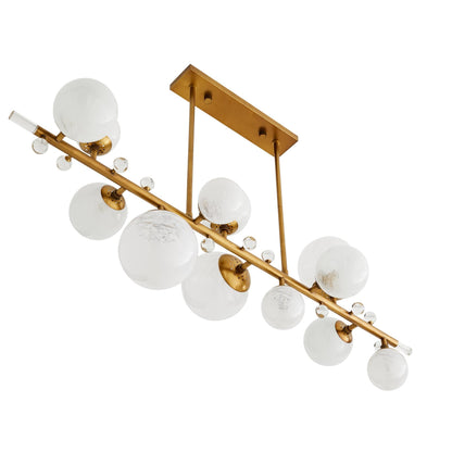 Arteriors Home Troon 56 Inch 12 Light Linear Suspension Light Cp388245