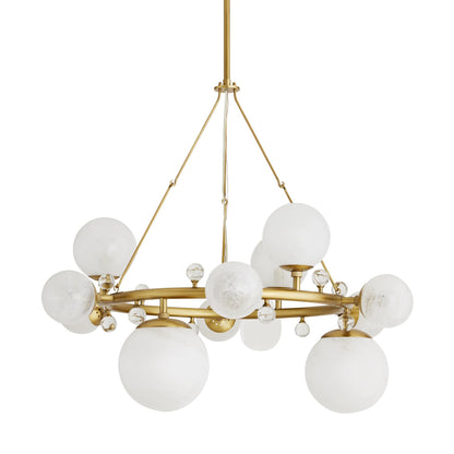 Arteriors Home Troon 36 Inch 12 Light Chandelier Cp724558