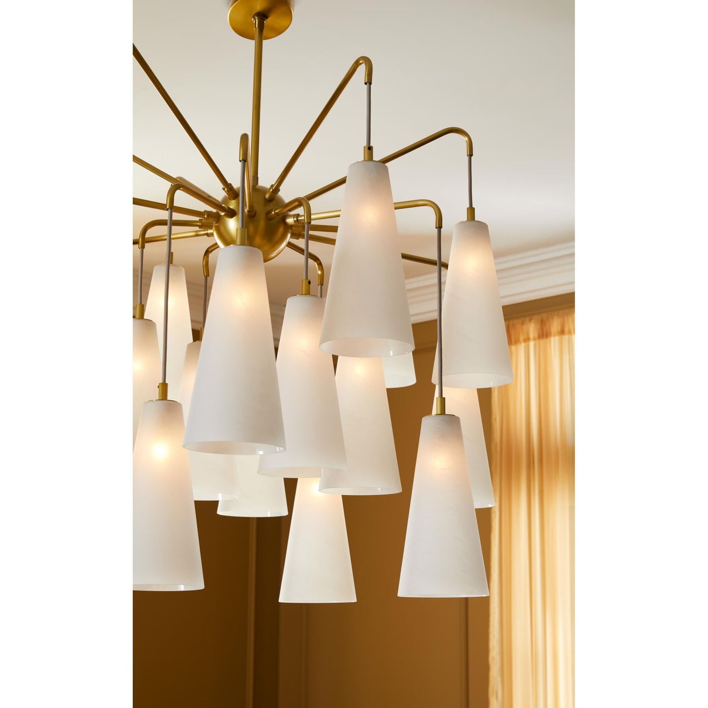 Arteriors Home Mika 41 Inch 18 Light Chandelier Cp754215