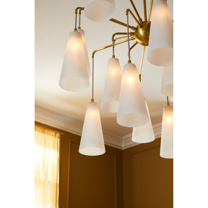 Arteriors Home Mika 41 Inch 18 Light Chandelier Cp754215