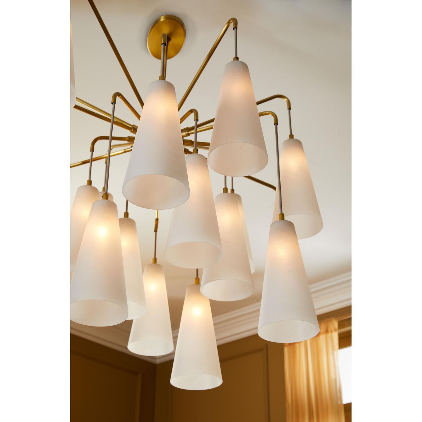 Arteriors Home Mika 41 Inch 18 Light Chandelier Cp754215