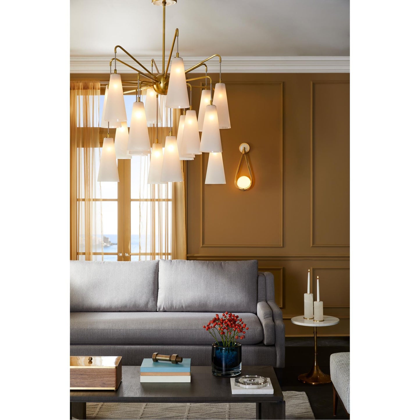 Arteriors Home Mika 41 Inch 18 Light Chandelier Cp754215