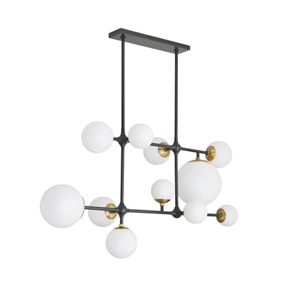 Arteriors Home Hilliard 48 Inch 11 Light Linear Suspension Light Cp724562