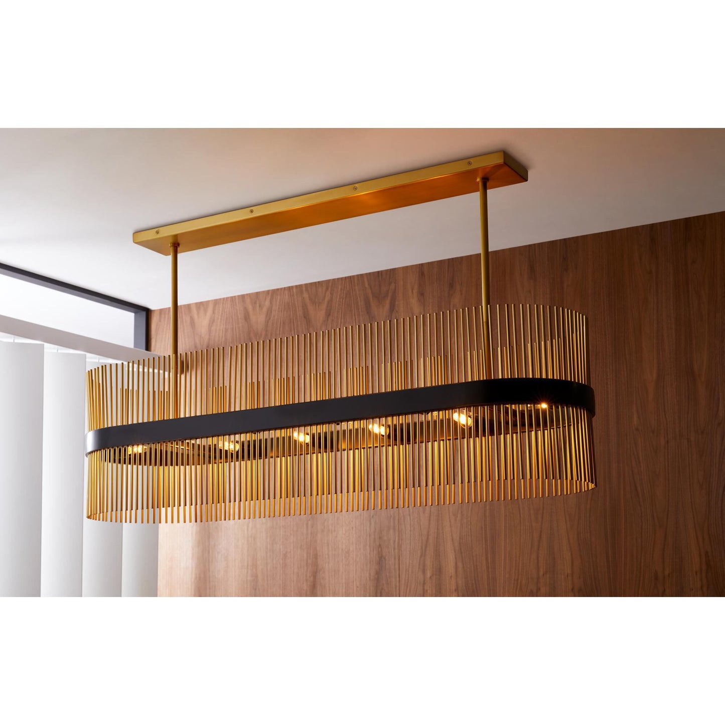 Arteriors Home Hozier 49 Inch 10 Light Linear Suspension Light Cp754202