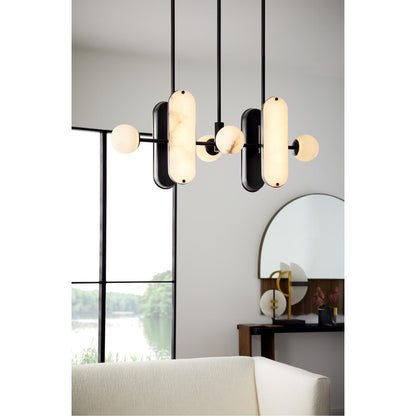 Arteriors Home Maradona 38 Inch 8 Light Led Linear Suspension Light Cp754245