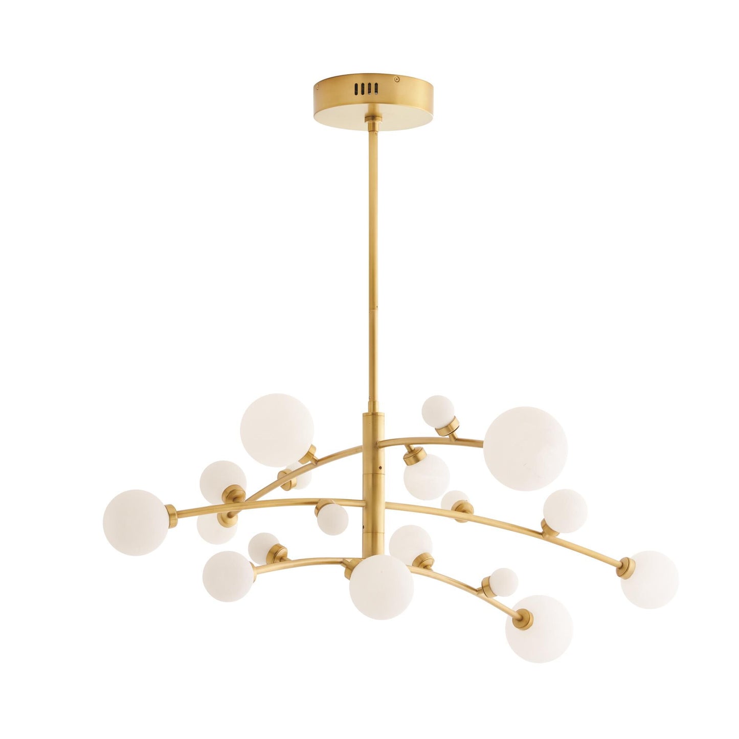 Arteriors Home Maser 45 Inch 18 Light Led Chandelier Cp754205