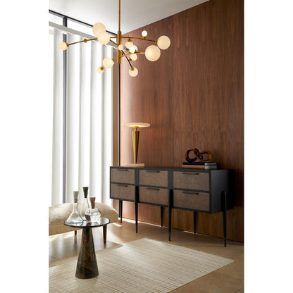 Arteriors Home Maser 45 Inch 18 Light Led Chandelier Cp754205