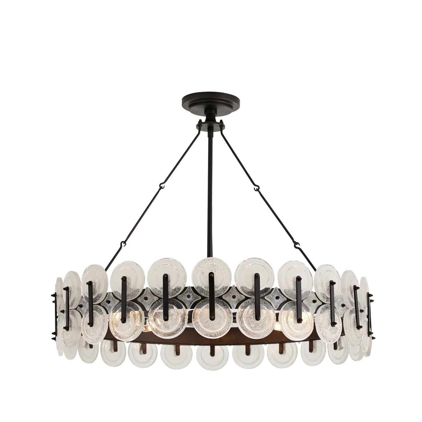 Arteriors Home Rondelle 31 Inch 8 Light Chandelier Cp724612