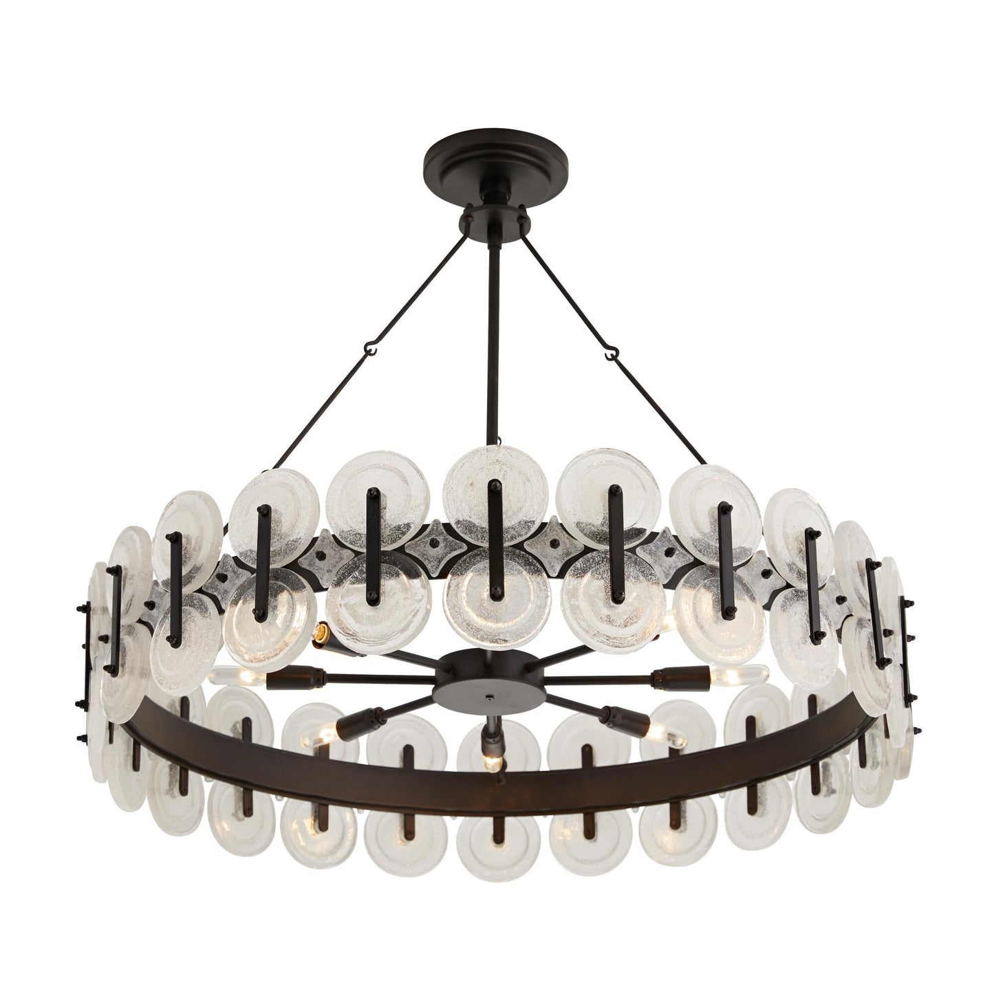 Arteriors Home Rondelle 31 Inch 8 Light Chandelier Cp724612