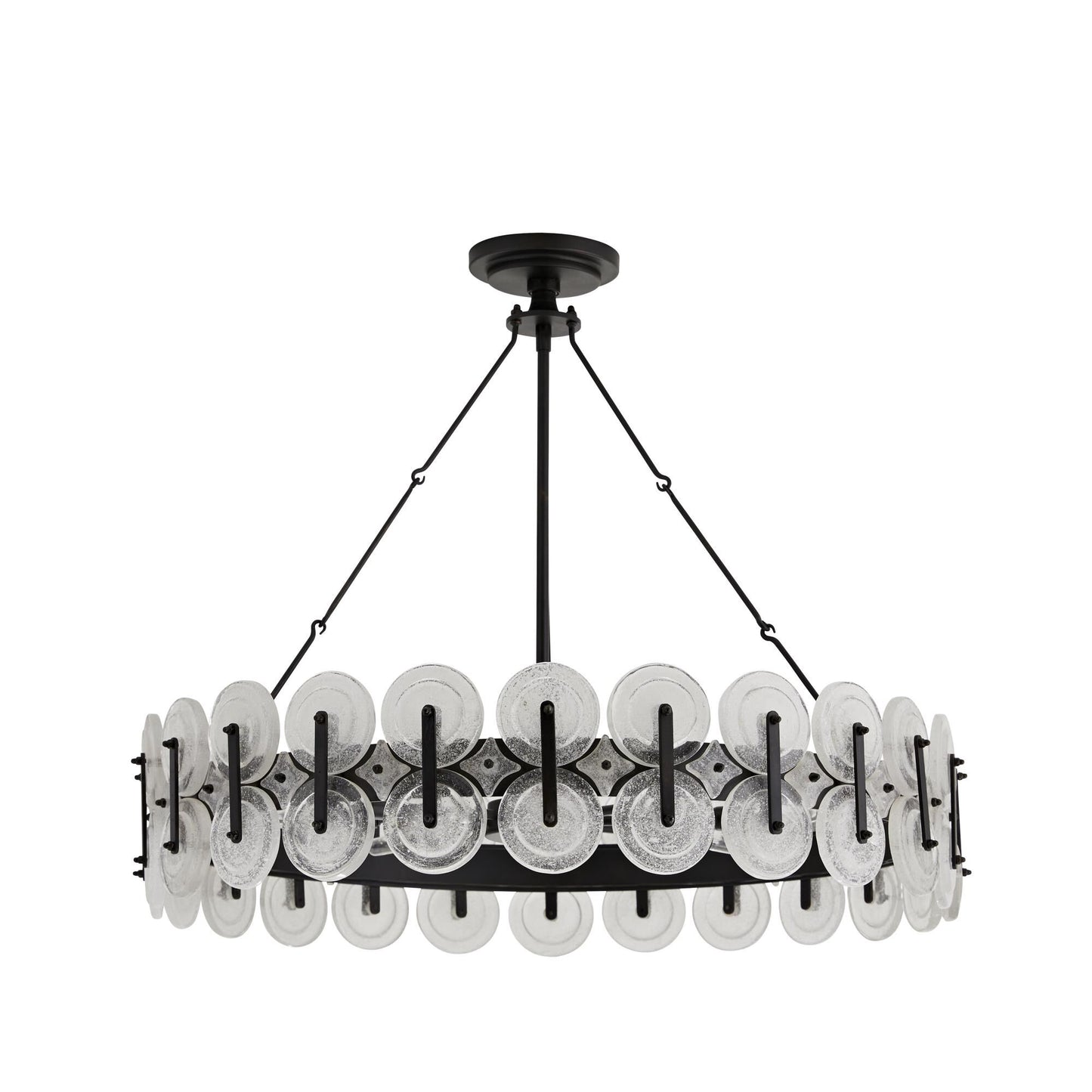 Arteriors Home Rondelle 31 Inch 8 Light Chandelier Cp724612