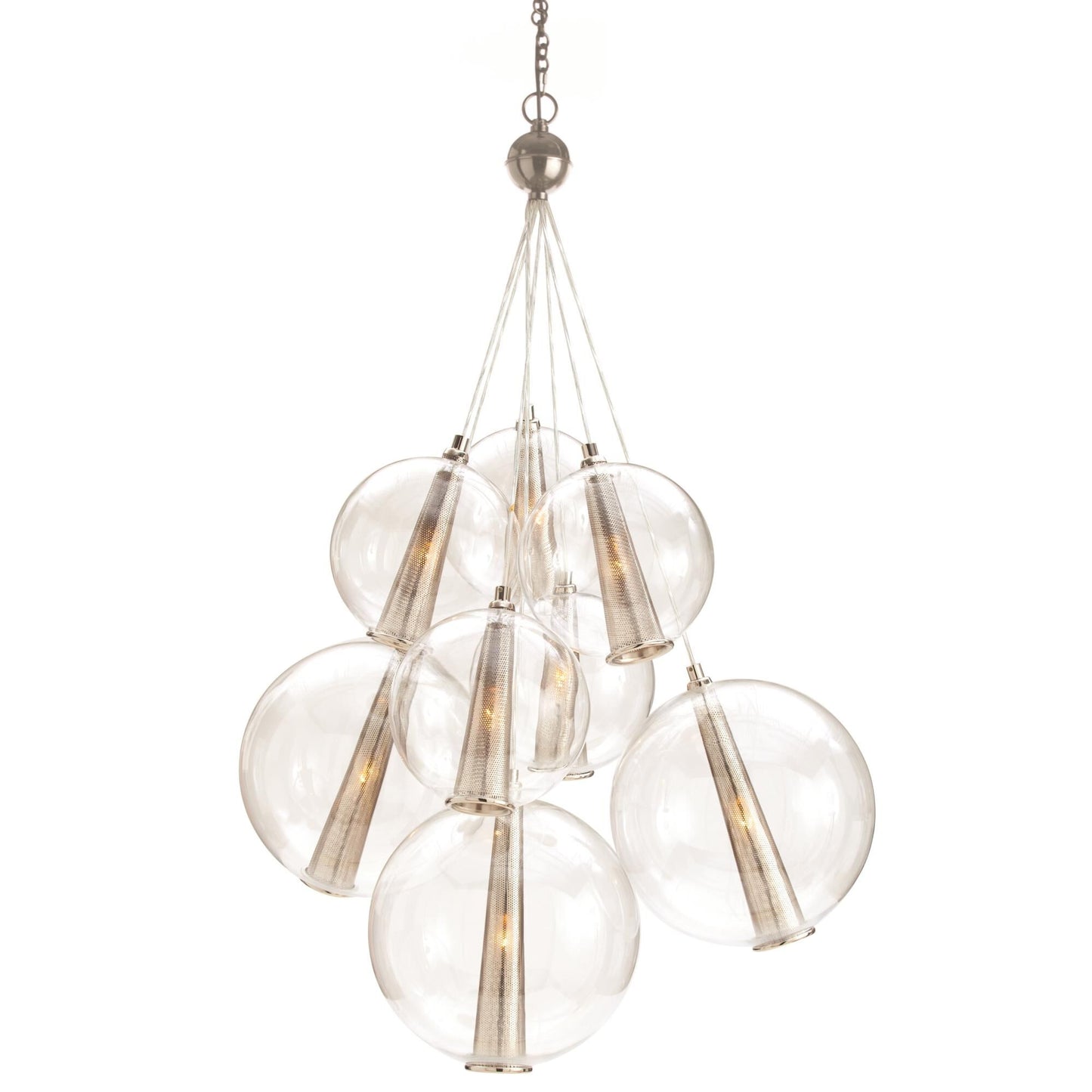 Arteriors Home Caviar 28 Inch 8 Light Chandelier Cp133975