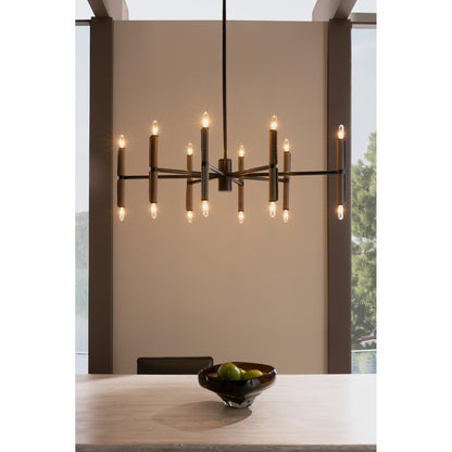 Arteriors Home Tilman 40 Inch 16 Light Linear Suspension Light Cp785942