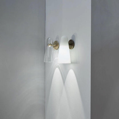 Conical Glass Wall Lamp