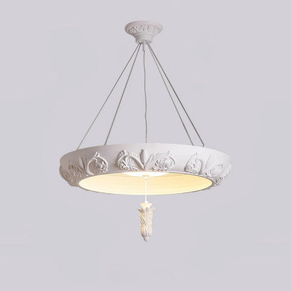Artistic Carved Chandelier