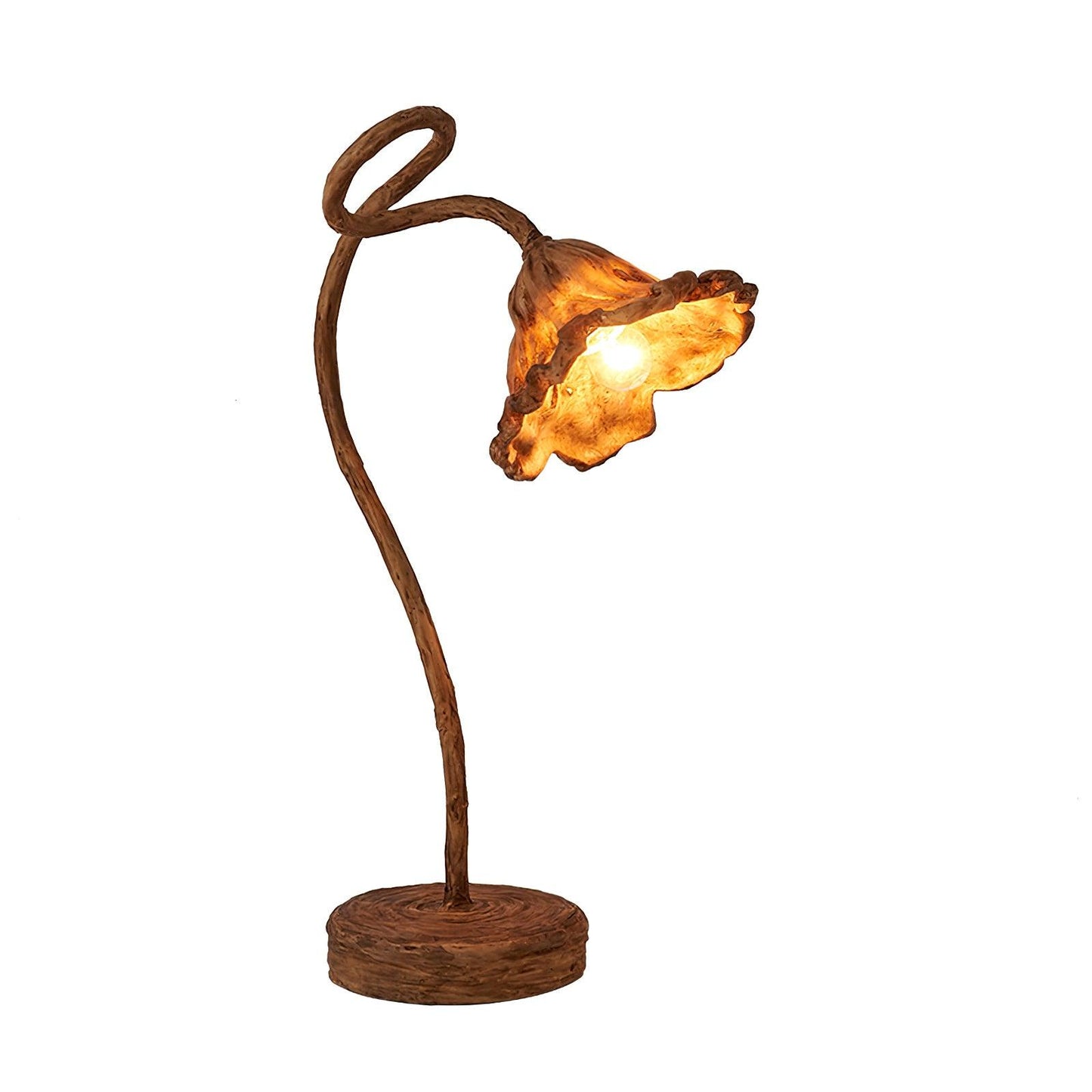 Artistic Lotus Leaf Table Lamp