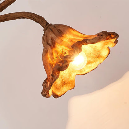 Artistic Lotus Leaf Table Lamp