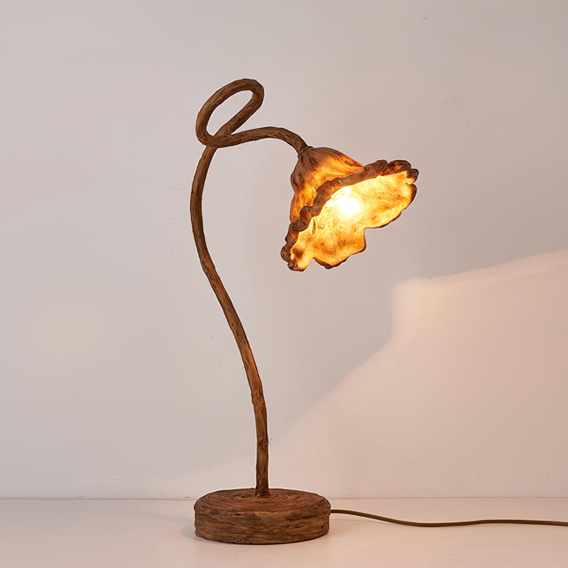 Artistic Lotus Leaf Table Lamp