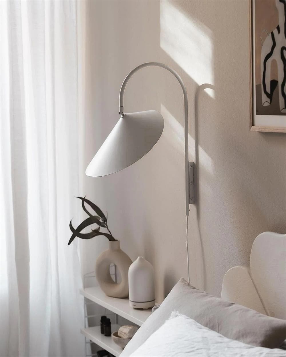 Alocasia Swivel Plug-in Wall Lamp