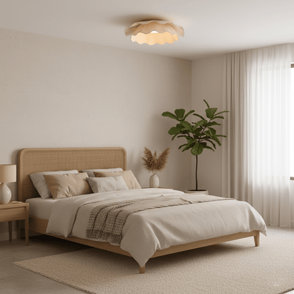 Arwen Fabric Wave Ceiling Lamp