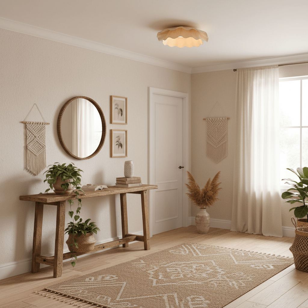 Arwen Fabric Wave Ceiling Lamp