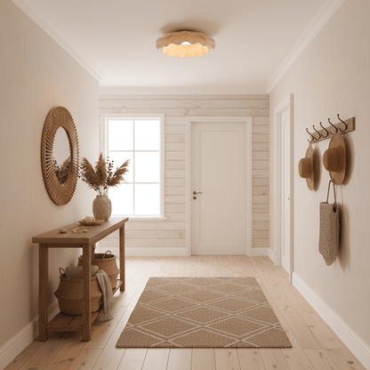 Arwen Fabric Wave Ceiling Lamp