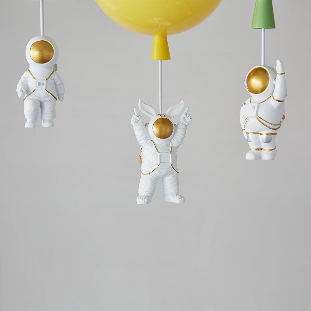 Astronaut Glossy Balloon Ceiling Lamp