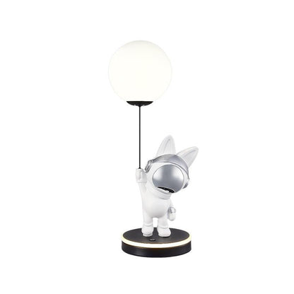 Astronaut and Planet Lamp