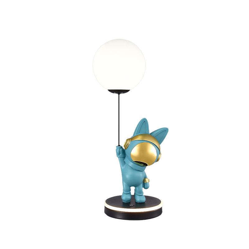 Astronaut and Planet Lamp