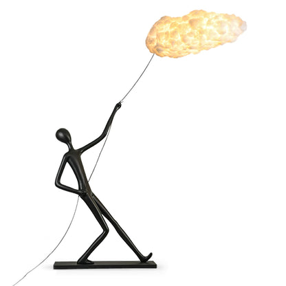 Atlas Cloud Sculpture Floor Lamp