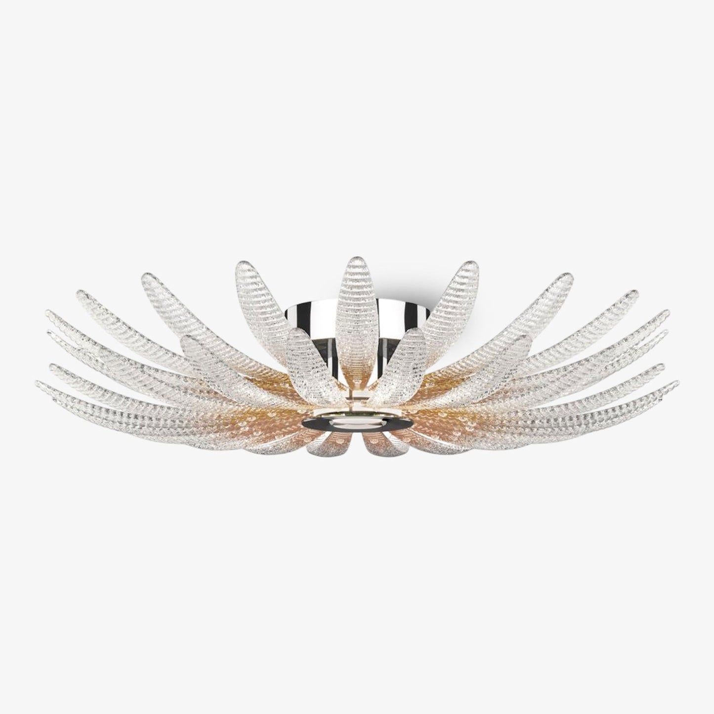 Aurelia Glass Petal Ceiling Light