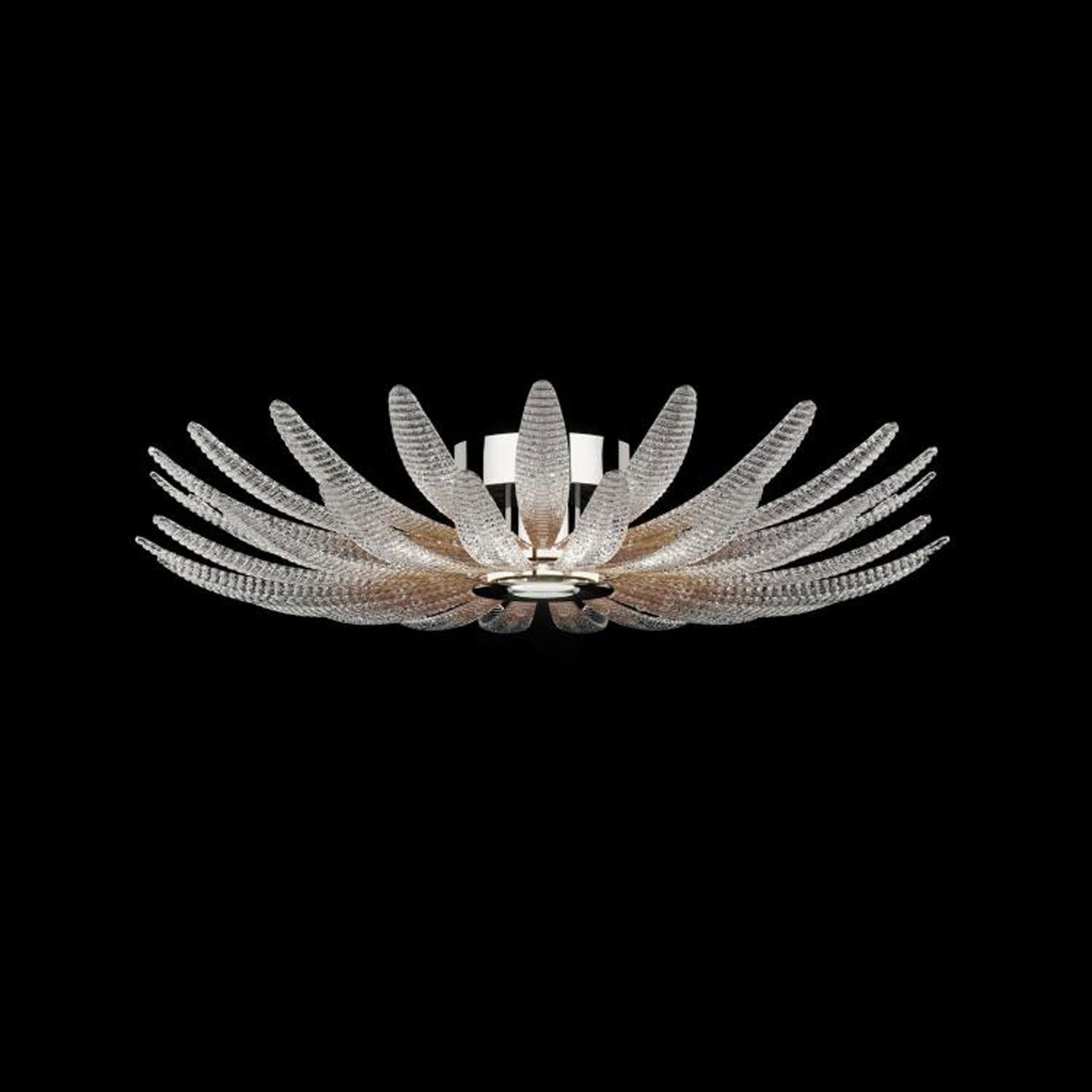 Aurelia Glass Petal Ceiling Light