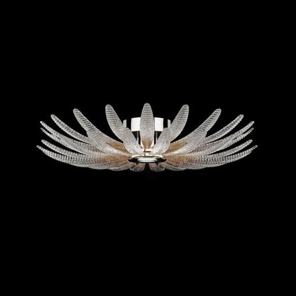 Aurelia Glass Petal Ceiling Light