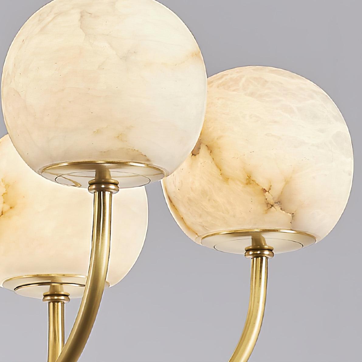 Aurelian Alabaster Globe Chandelier