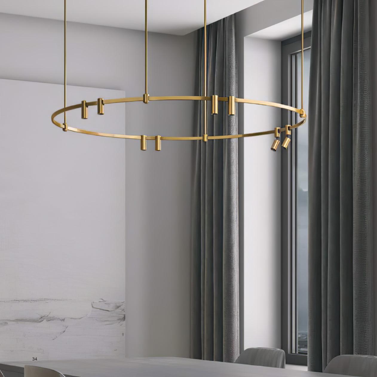 Auroom Round Chandelier