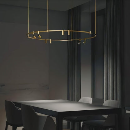 Auroom Round Chandelier