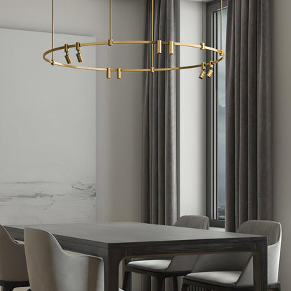 Auroom Round Chandelier