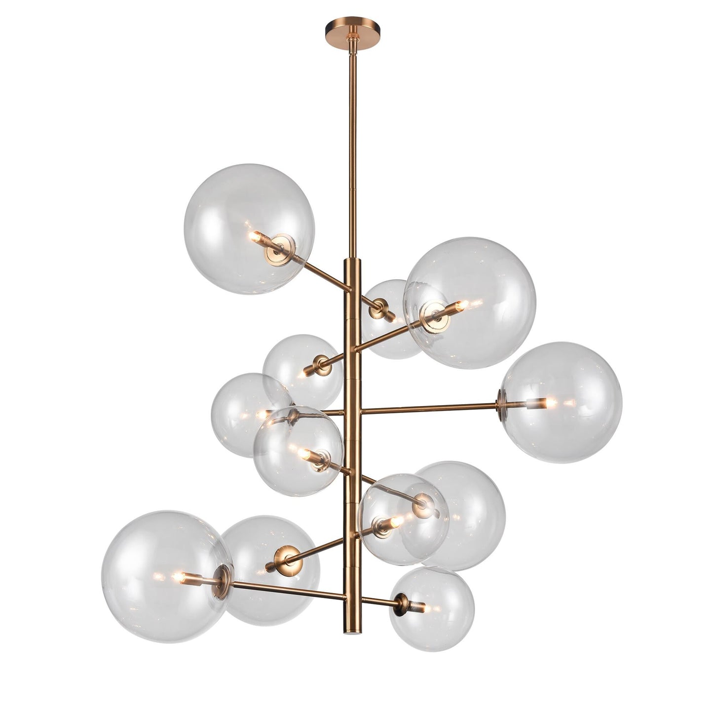 Avenue Lighting Avenue Lighting Delilah 43 Inch 12 Light Led Large Pendant Cp795153