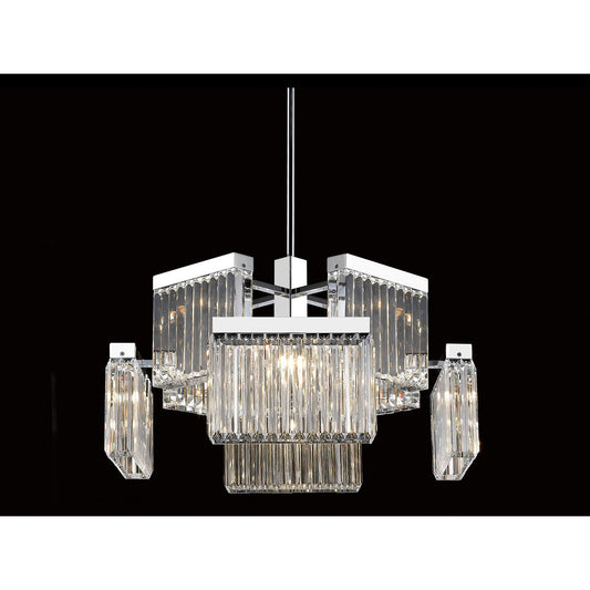 Avenue Lighting Broadway 28 Inch 8 Light Chandelier Cp432386