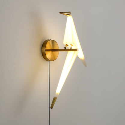 Avian Serenity Plug-In Wall Lamp