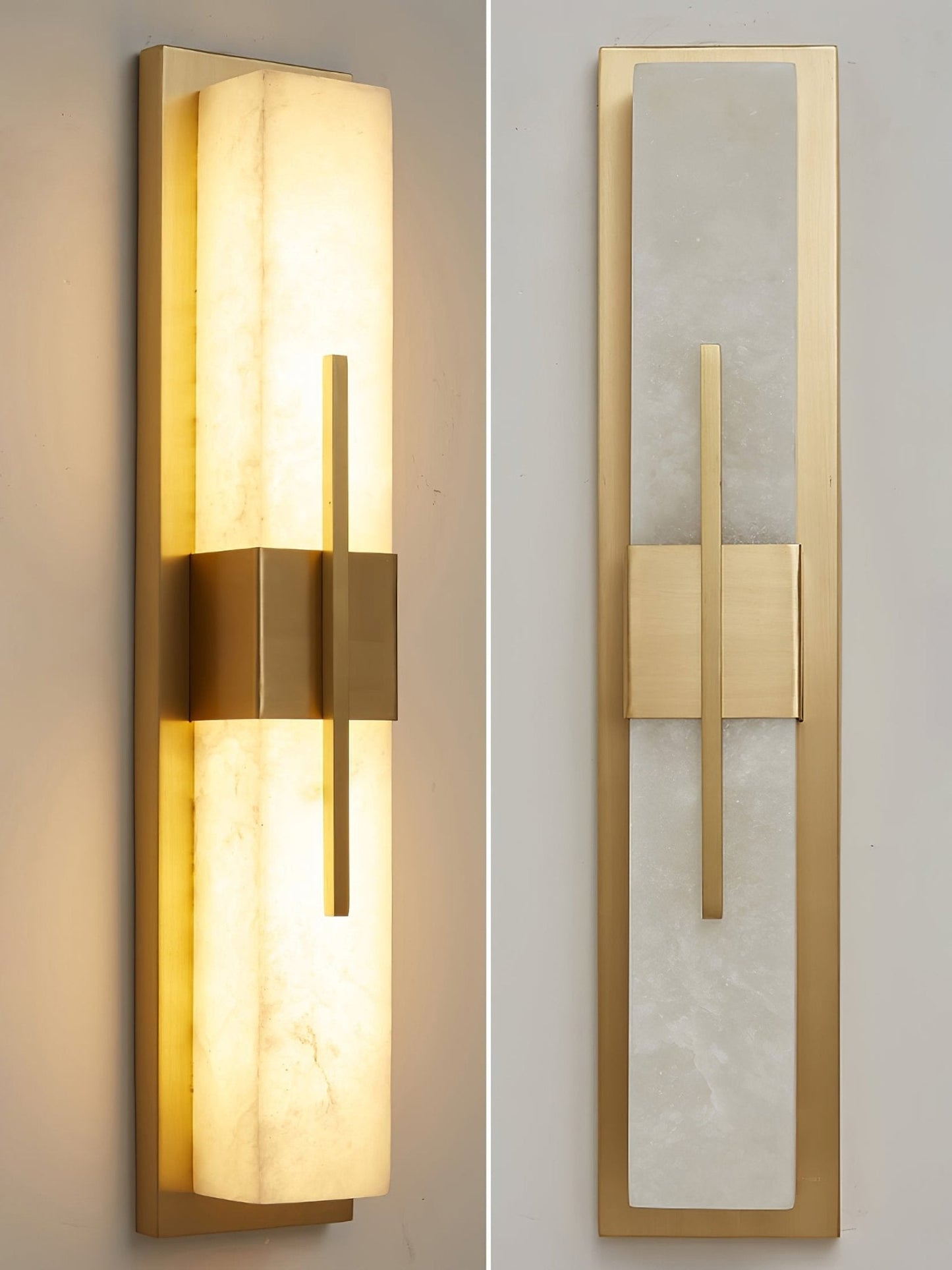 Axis Twin Alabaster Sconce