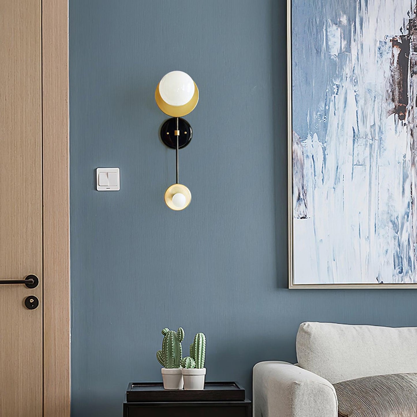 Balance Scale Wall Light