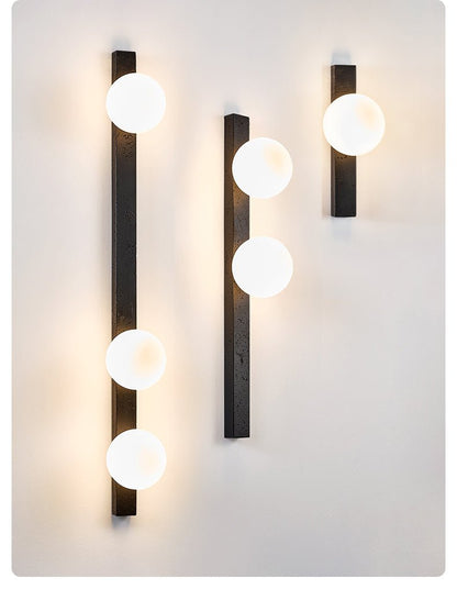 Balanced Globe Sconce
