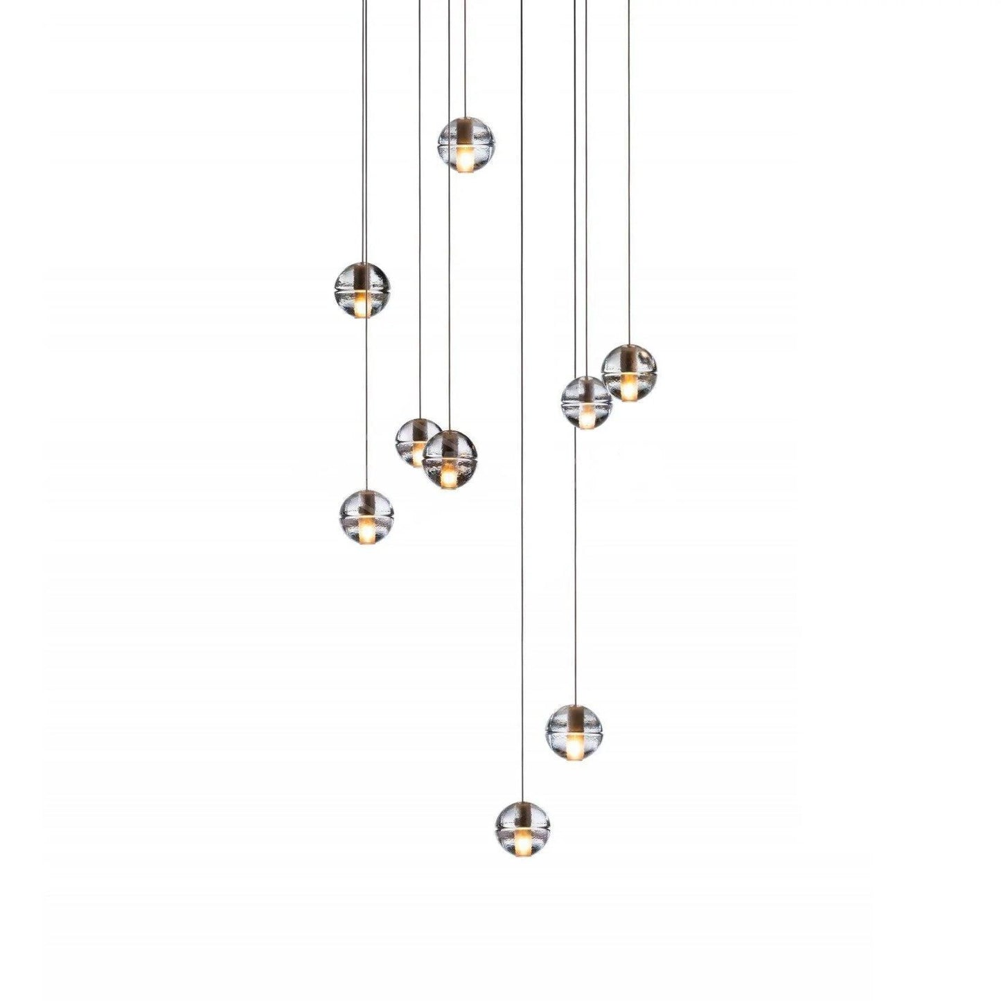 Crystal Bubbles Balls Pendant Lamp