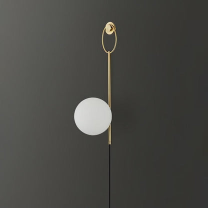 Ballon Brass Wall Lamp