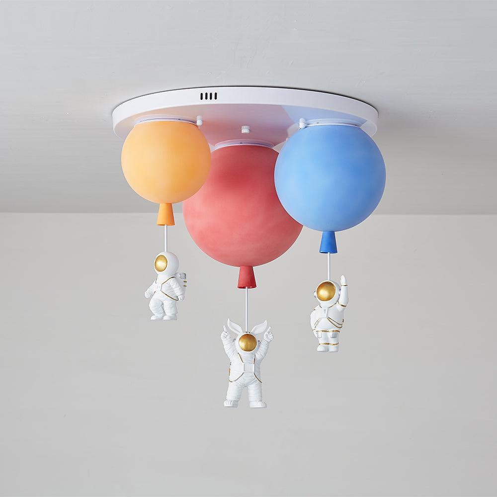 Frosted Balloon Combination Overhead light Ceiling Lamp