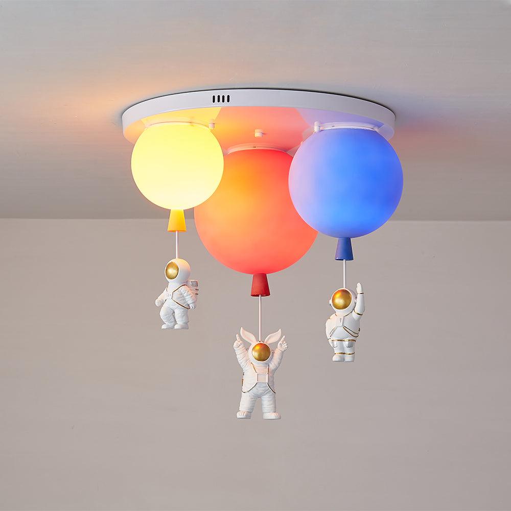 Frosted Balloon Combination Overhead light Ceiling Lamp