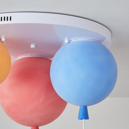 Frosted Balloon Combination Overhead light Ceiling Lamp